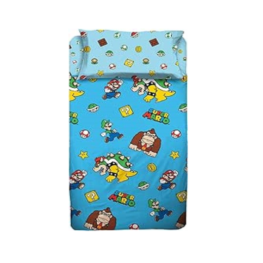 Completo Lenzuolo Super Mario