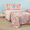 Copriletto Trapuntato Kids Cuccioli Rosa