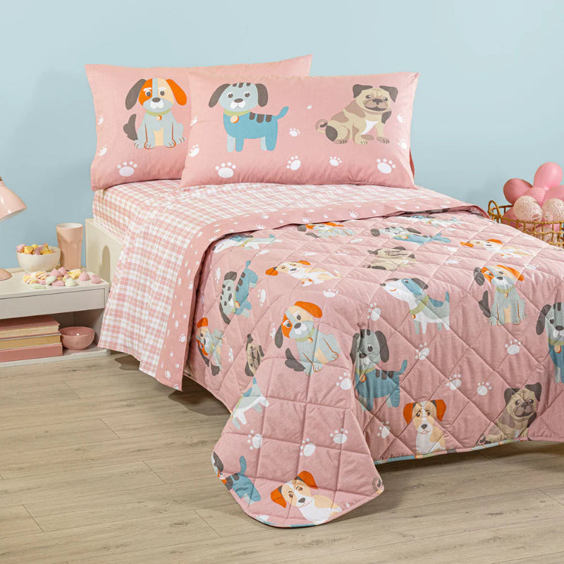 copriletto-trapuntato-caleffi-kids-cuccioli-ragazzo-cotone-11970-1018051-2 - G home casa