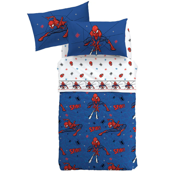 copriletto-trapuntato-marvel-spider-man-spidey-ragazzo-cotone-11639-1012157-2 - G home casa