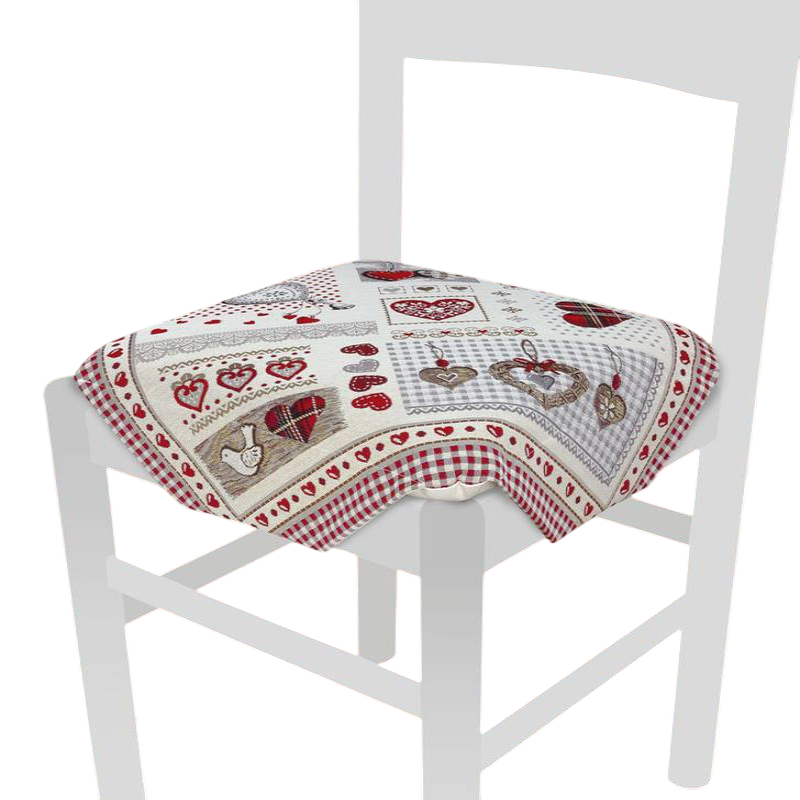 Coppia Cuscini Sedia Piovra Emy