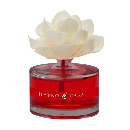 Diffusore con fiore Rosa Rosso Divino