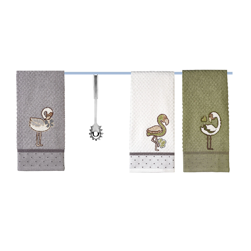 Tris Strofinaccio Fenicottero