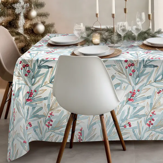 Tovaglia Rettangolare Natale In Tavola Winter