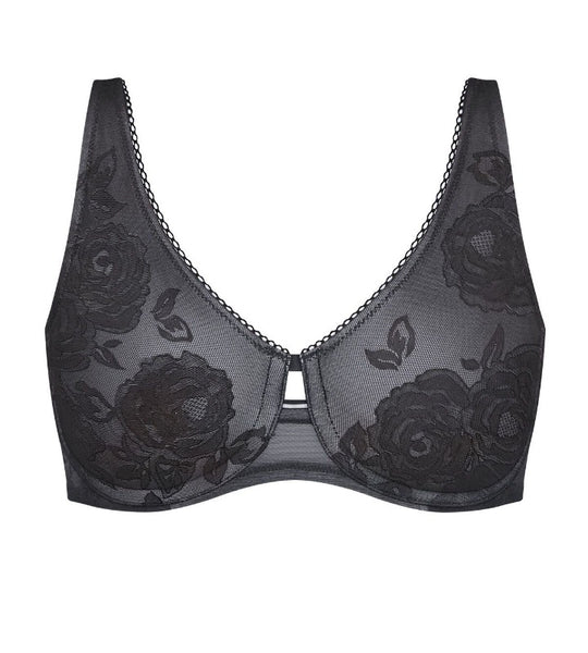 Reggiseno Wild Rose Sensation W01 NERO