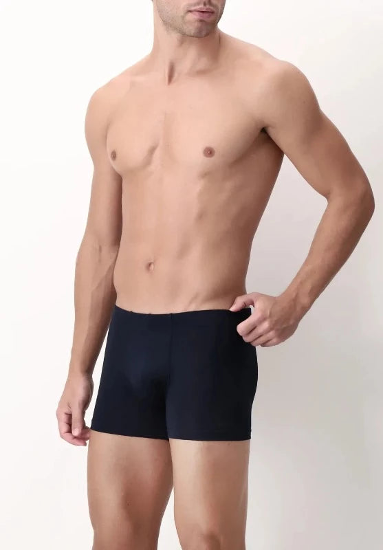 RAGNO Parigamba Uomo Biocotton Stretch 547BZ - Confezione 3 Capi, Colore Nero, Cotone Biologico Certificato GOTS
