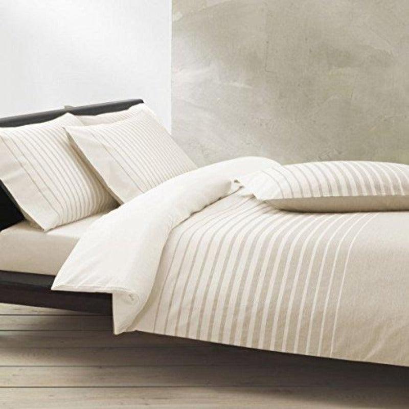 Completo_Copripiumino_naturae_orizzonte_gabel_beige_cotone_ghomecasa