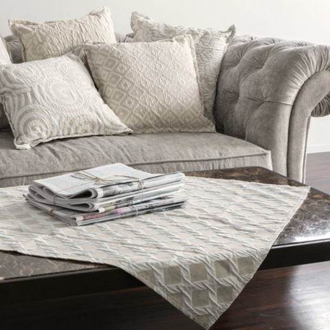 Foderine_centrotavola_runner_elegante linea milano in jacquard