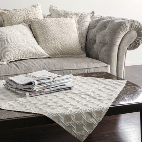 Foderine_centrotavola_runner_elegante linea milano in jacquard