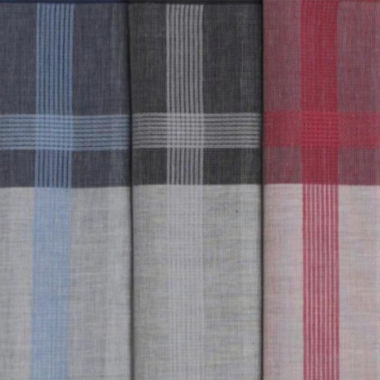 Confezione 3 fazzoletti cm.45x45