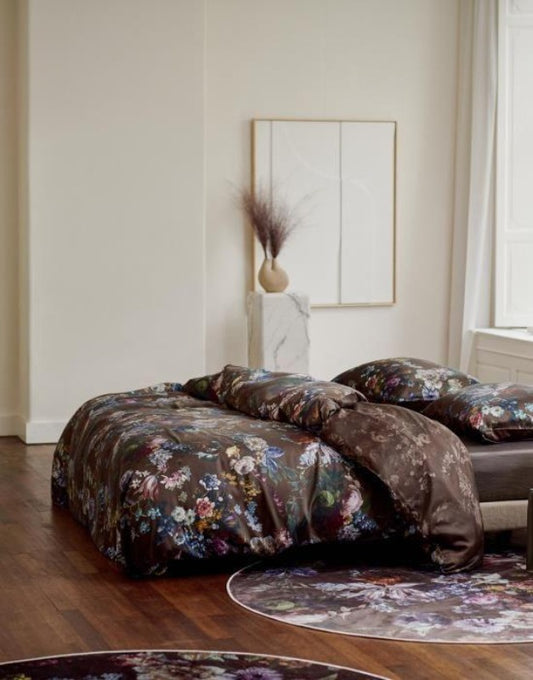 Set Copripiumino Matrimoniale Isabelle Darkest Brown